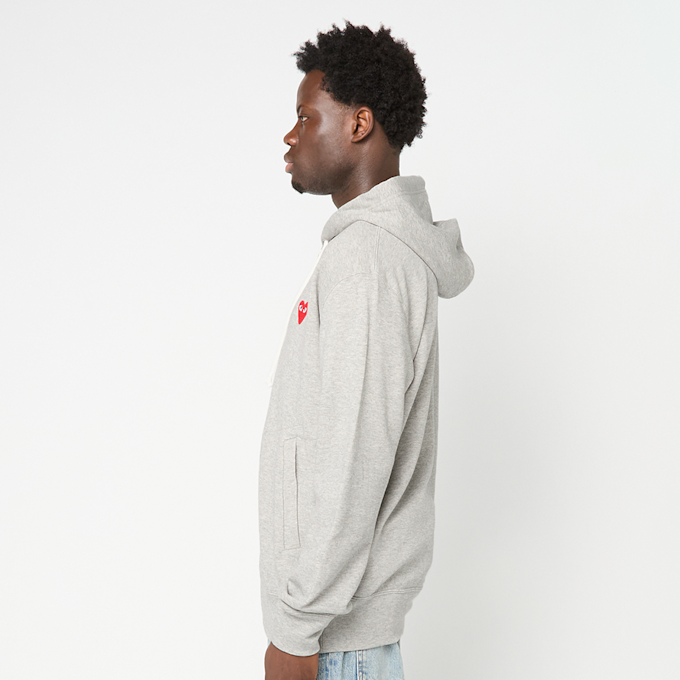 Comme des Garcons Play Play Big Heart Sweatshirt grau 86658 3