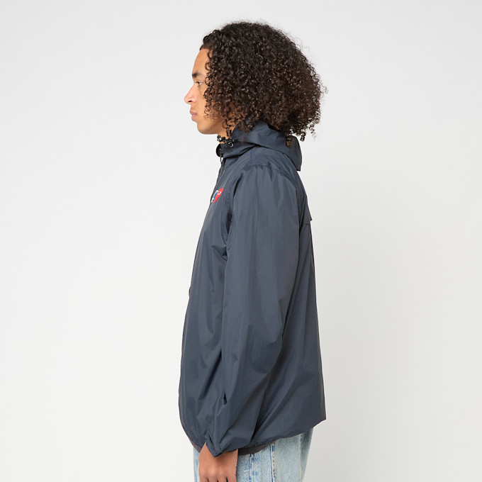 Comme des Garcons Play K-Way Full Zip Jacket Red Emblem blauw 87986 3