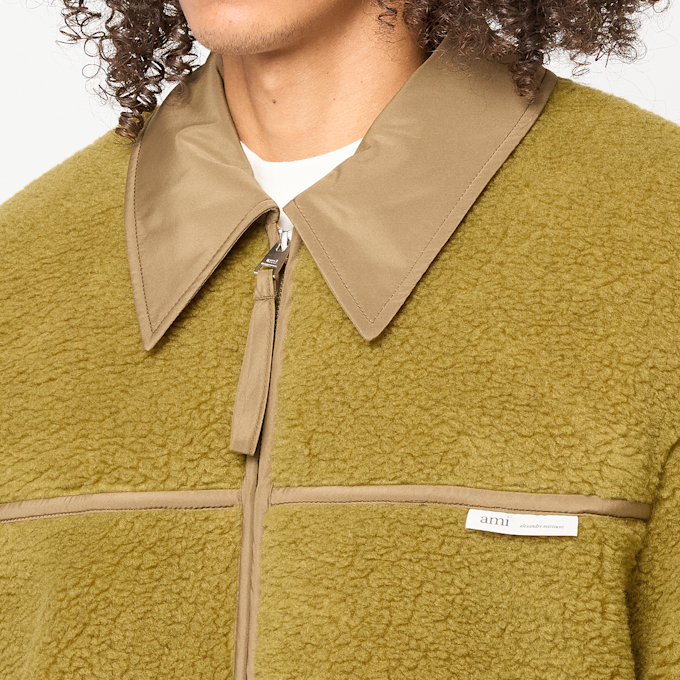AMI PARIS Veste Zippee yellow 87989 5