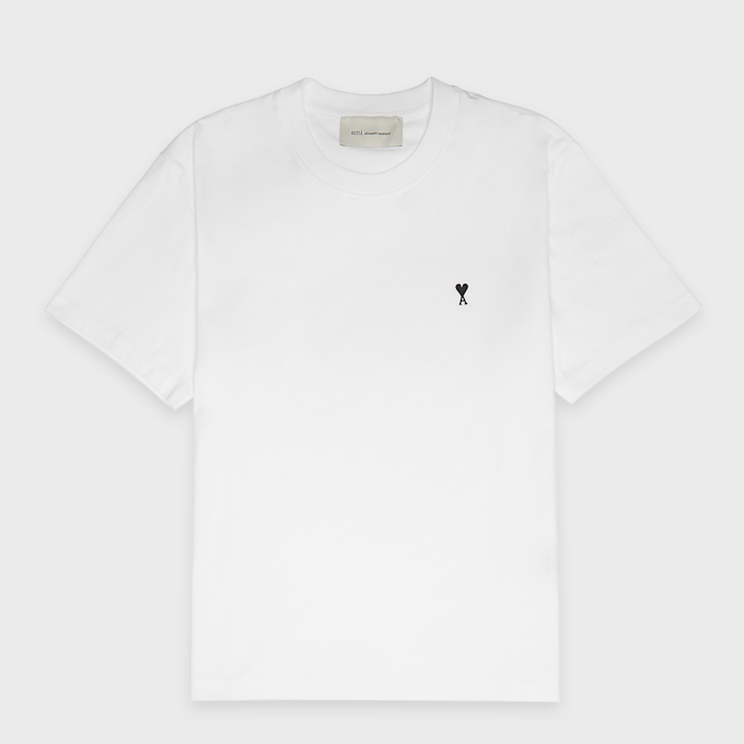 AMI PARIS T-Shirt Jersey ADC weiß 91464 1