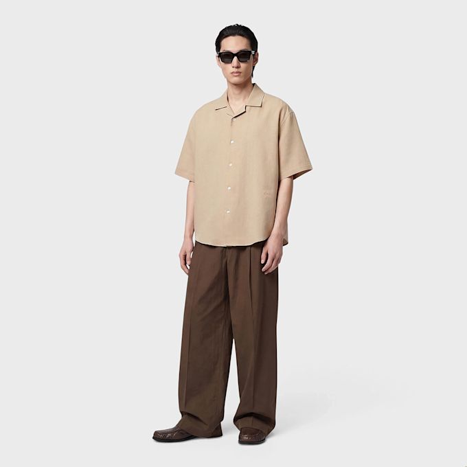 AMI PARIS Shortsleeve Shirt beige 89504 2