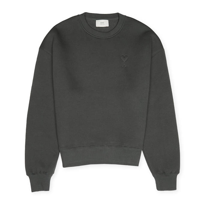 AMI PARIS Sweat Big ADC grijs 88898 1