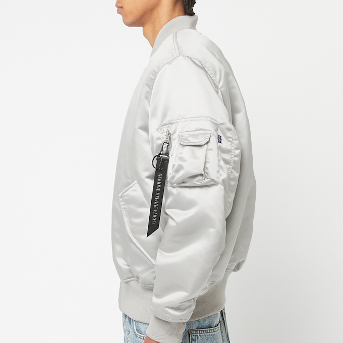 Alpha Industries MA-1 3M Flight Jacket grau 88008 3