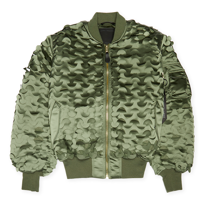 Alpha Industries MA-1 ULCANS Flight Jacket grün 86682 1