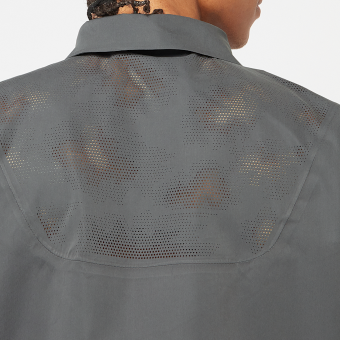 Alpha Industries Short Sleeve Laser Cut Shirt grey 89933 5