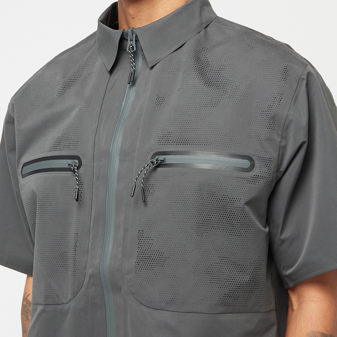 Alpha Industries Short Sleeve Laser Cut Shirt grey 89933 6