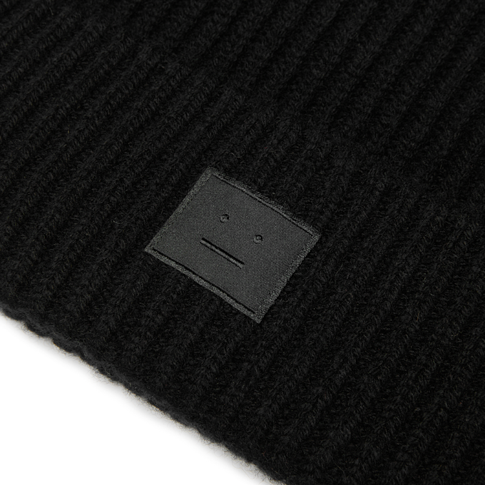 Acne Studios Face Beanie black 91099 3
