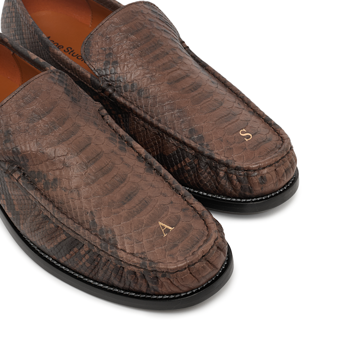 Acne Studios Loafers bruin 89303 6