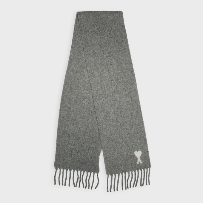 AMI PARIS Scarf gris grau 90406 1