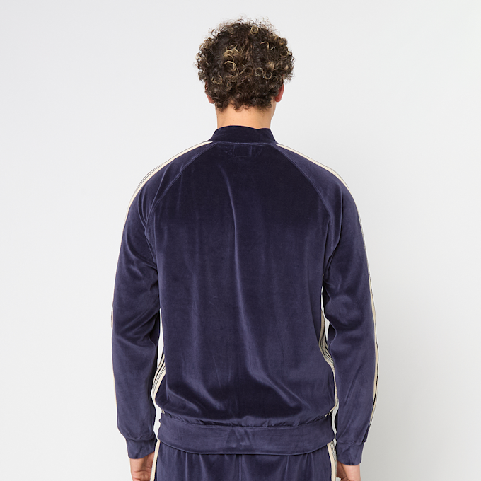 Needles Rib Collar Track Jacket blau 87521 4
