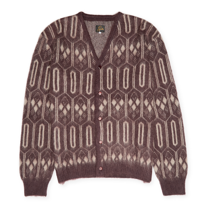 Needles Mohair Cardigan rood 85963 1