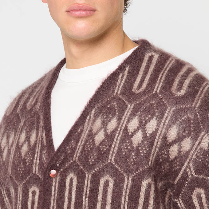 Needles Mohair Cardigan rood 85963 5