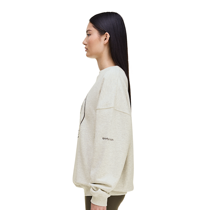 adidas Originals x Sporty & Rich Sweater grau 89308 3