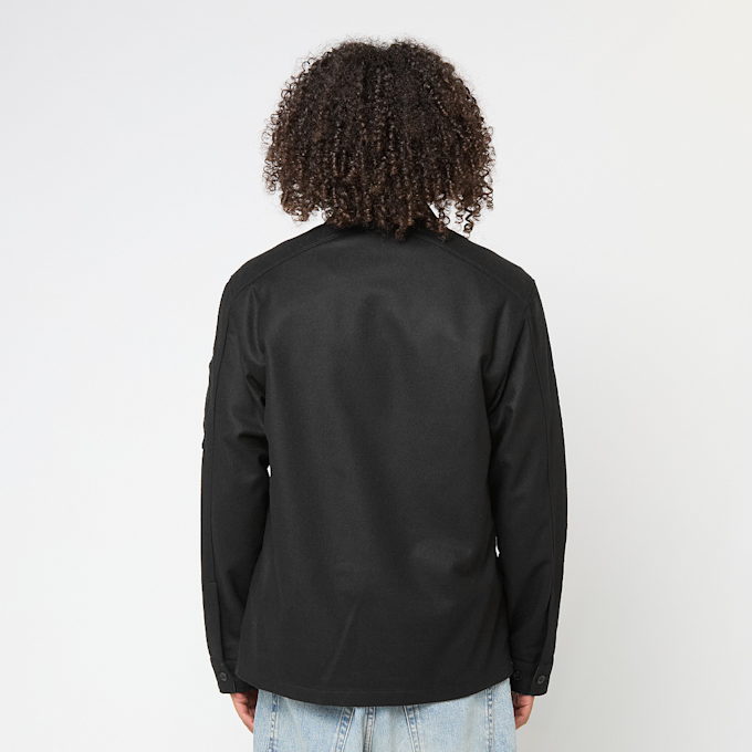 C. P. Company Overshirt In Felt black 86021 4