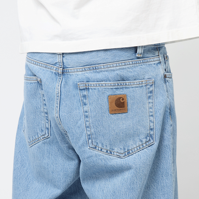 Carhartt WIP Aaron Denim Pant blauw 89518 6
