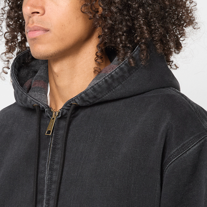 Carhartt WIP OG Active Jacket Washed Denim zwart 88920 5