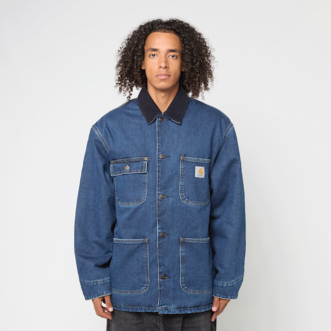 Carhartt WIP OG Chore Denim Coat blauw 89523 2