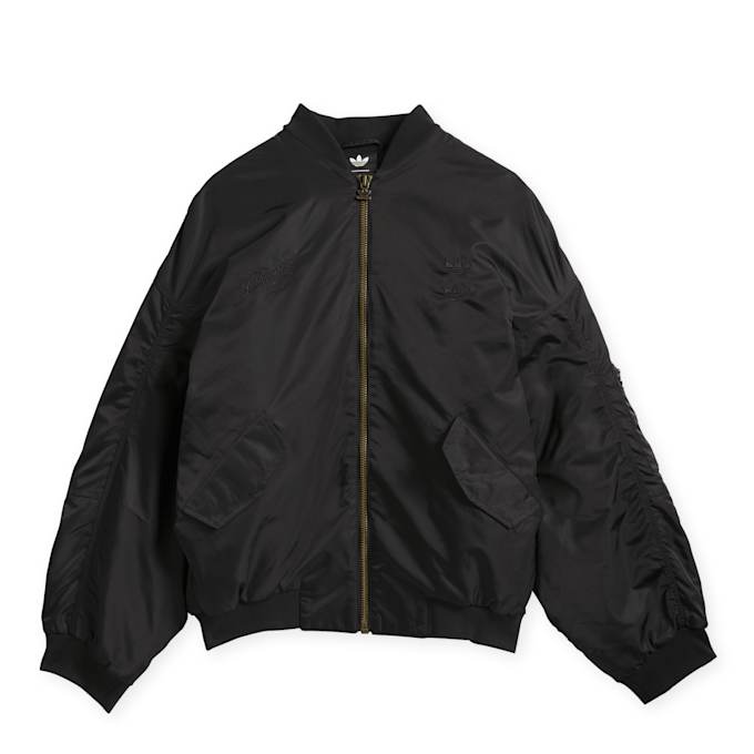 adidas Originals x Willy Chavarria Satin Bomber Jacket schwarz 89948 1