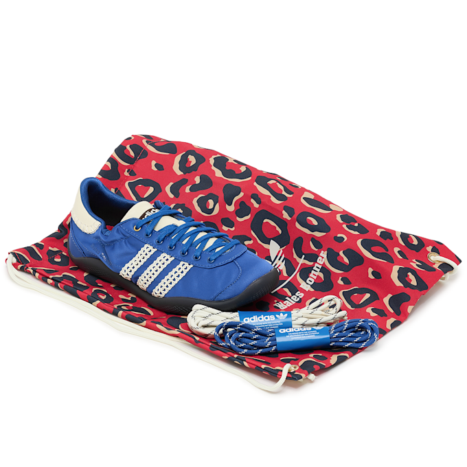 adidas Originals x Wales Bonner Wmns Karintha Low Satin blau 92341 7