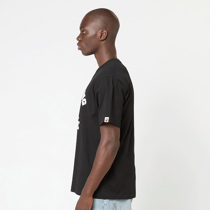 A Bathing Ape College Tee Schwarz 92409 3