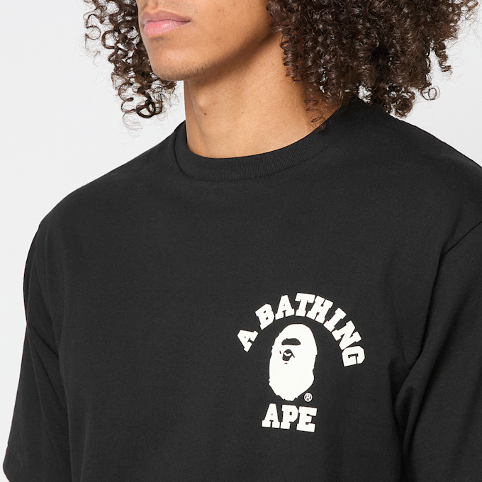 A Bathing Ape City Camo College ATS Tee black 92410 5