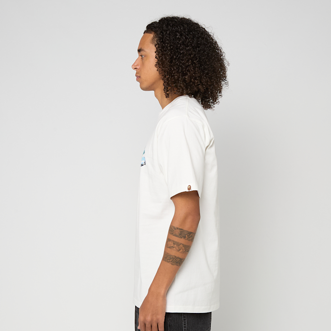 A Bathing Ape Art Camo College Tee M wit 92449 3