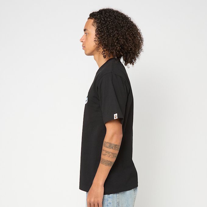 A Bathing Ape Art Camo College Tee M zwart 92454 3