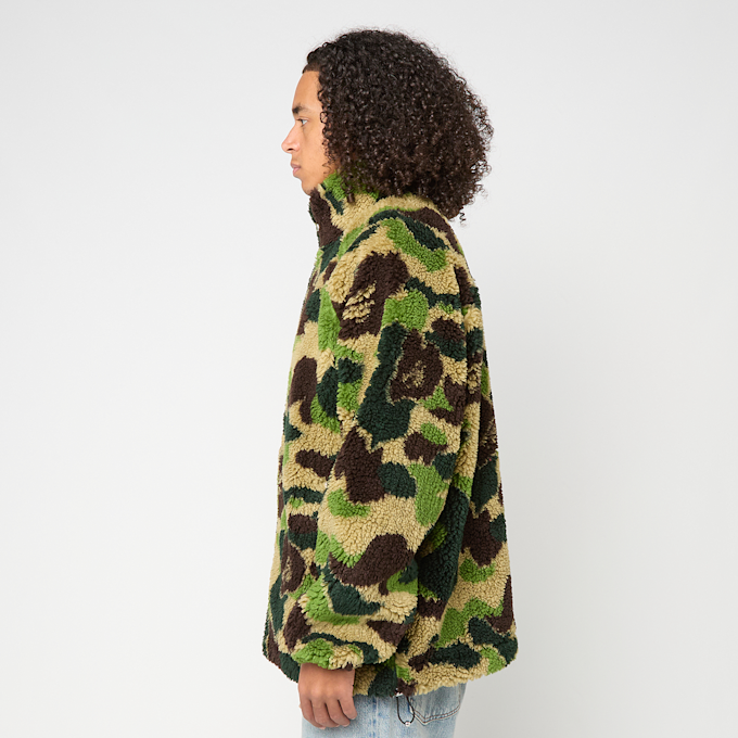 A Bathing Ape ABC Camo Metal One Point Boa Jacket M groen 92457 3