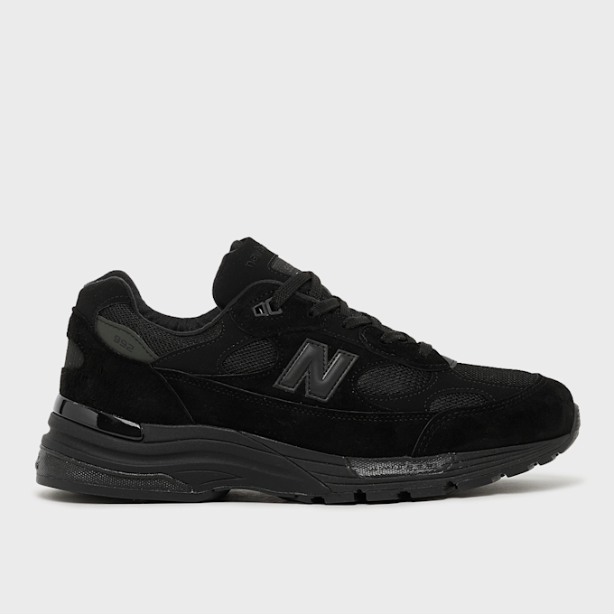 New Balance 992 Made in USA (U992TB) "All Black" zwart 92630 2