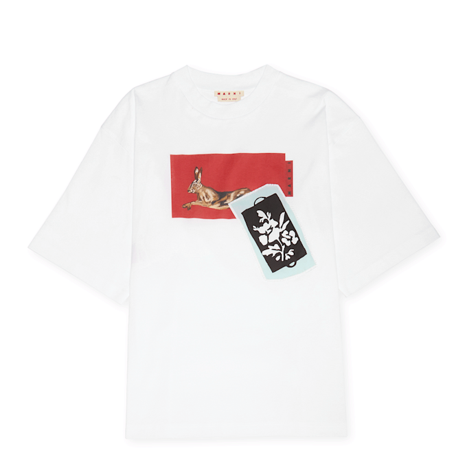 Marni T-Shirt weiß 92737 1