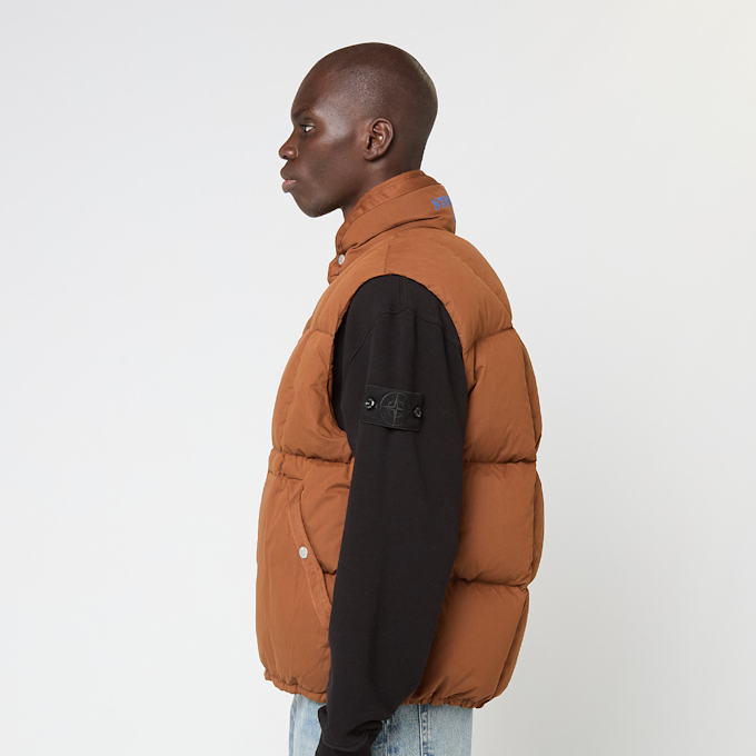 Stone Island Vest bruin 92809 3
