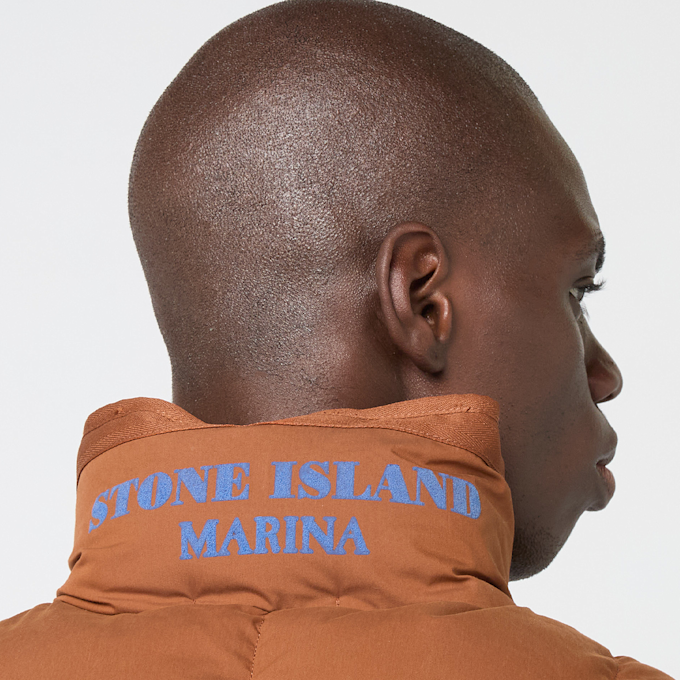 Stone Island Vest bruin 92809 6