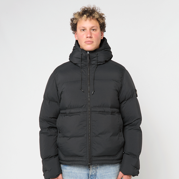 Stone Island Short Parka zwart 92823 2