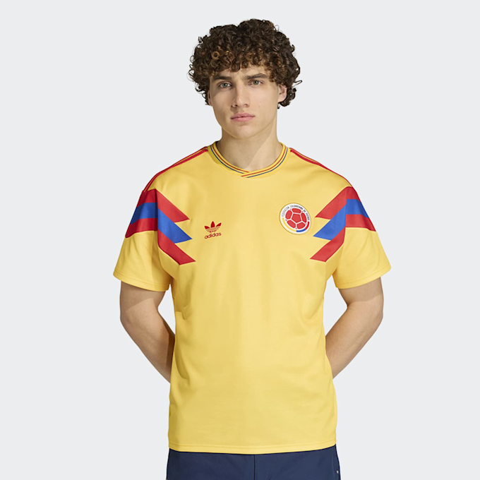 adidas Originals Colombia Away Jersey 1990 yellow 93240 2