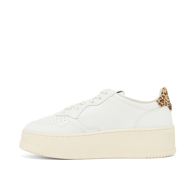 Autry Wmns Platform Low weiß 93723 3