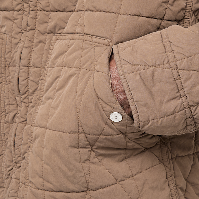 Stone Island Short Parka braun 94027 6