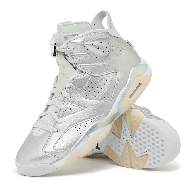 Jordan x PSG Air Jordan 6 Retro "Metallic Silver" zilver 94500 6