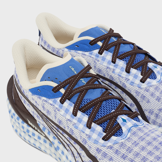 PUMA Deviate NITRO 4 "Checkerboard" blauw 94840 6