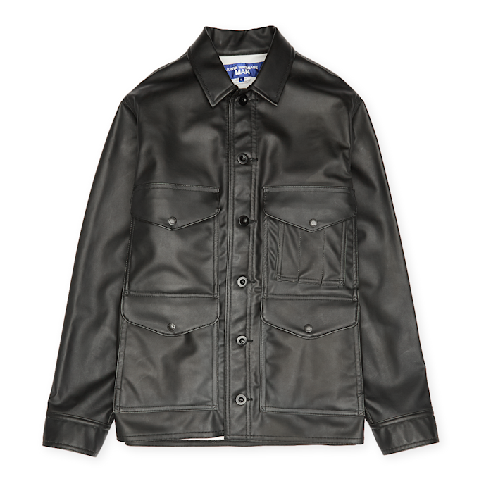 Junya Watanabe MAN Leather Jacket black 95515 1