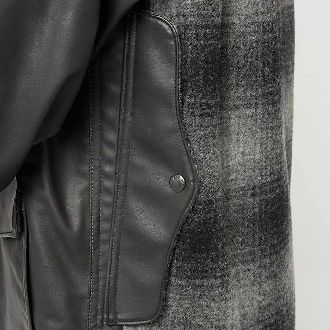 Junya Watanabe MAN Leather Jacket zwart 95515 8