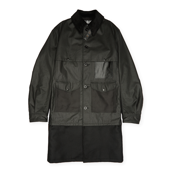 Junya Watanabe MAN Leather Coat zwart 95517 1