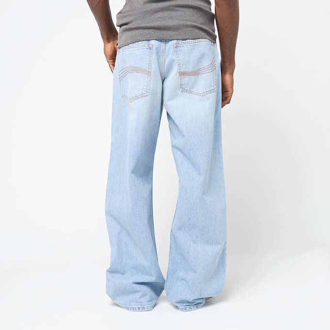 ERL Unisex Blue Jeans Woven blue 95416 3