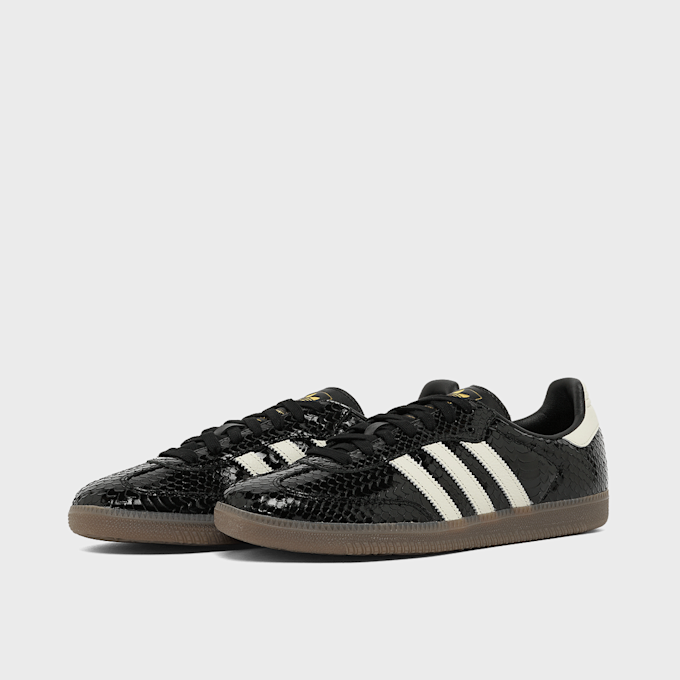 adidas Originals Wmns Samba OG "Black Patent Snakeskin" black 95717 1