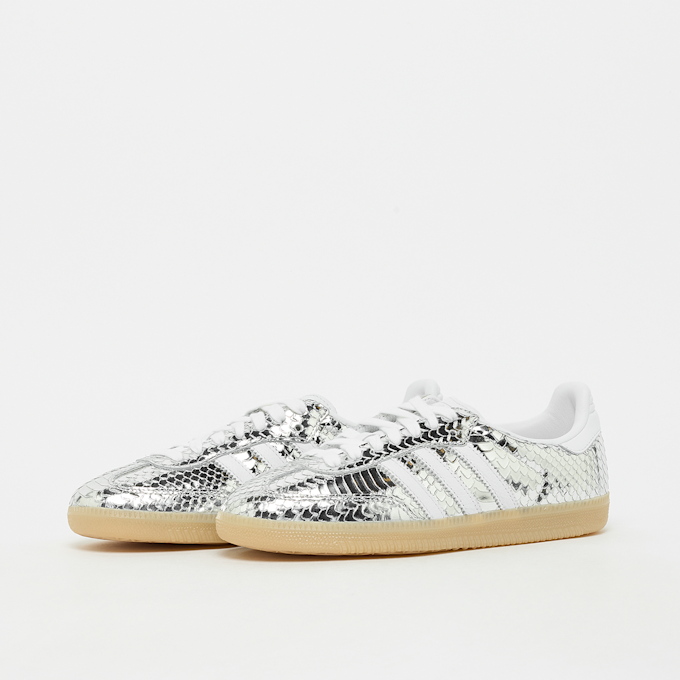 adidas Originals Wmns Samba OG "Silver Patent Snakeskin " silver 95718 1