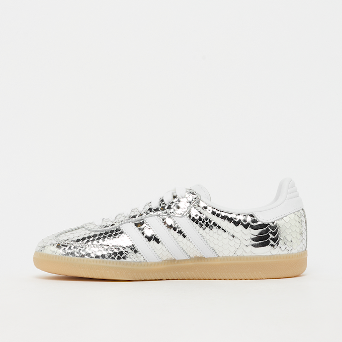 adidas Originals Wmns Samba OG "Silver Patent Snakeskin " silver 95718 3