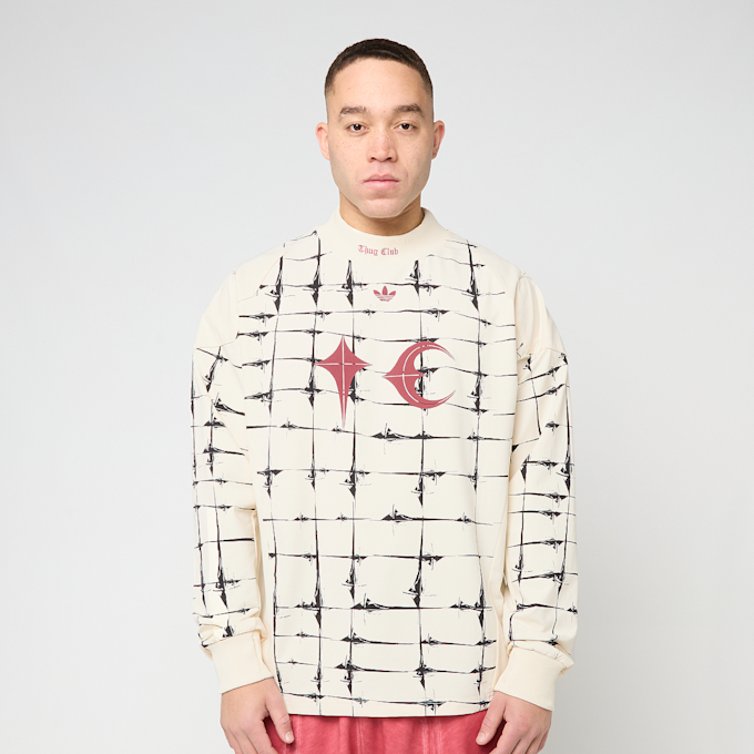 adidas Originals x Thug Club Goalie Tee Longsleeve beige 95758 2