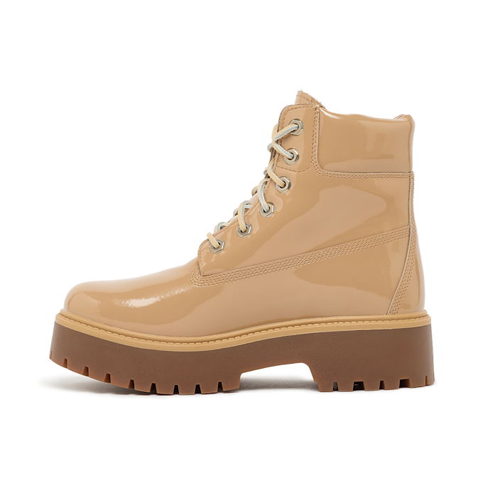 Timberland Wmns Stone Street 6 Inch Lace Up Waterproof Boot beige 95844 3
