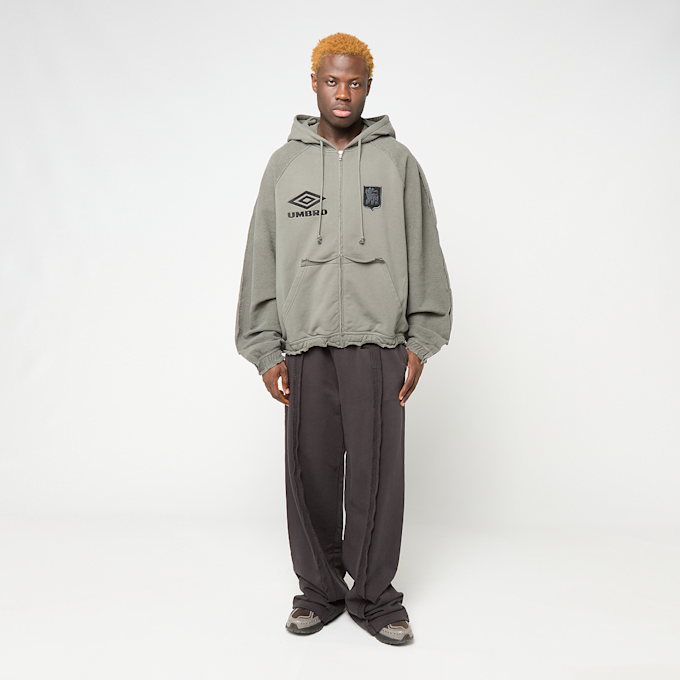Umbro by Slam Jam Royal Arms Zip Masked Hoodie grau 95894 2
