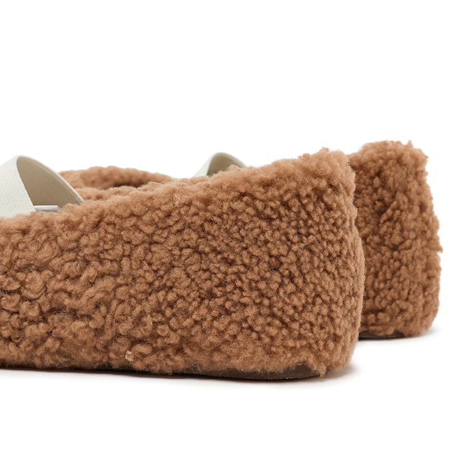 Moon Boot Wmns Shearling Ballerina brown 95897 5