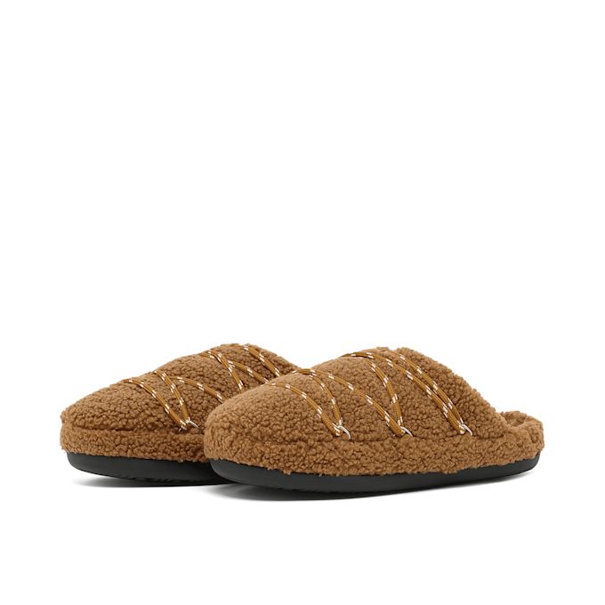 Moon Boot Wmns Teddy Slipper braun 95896 1